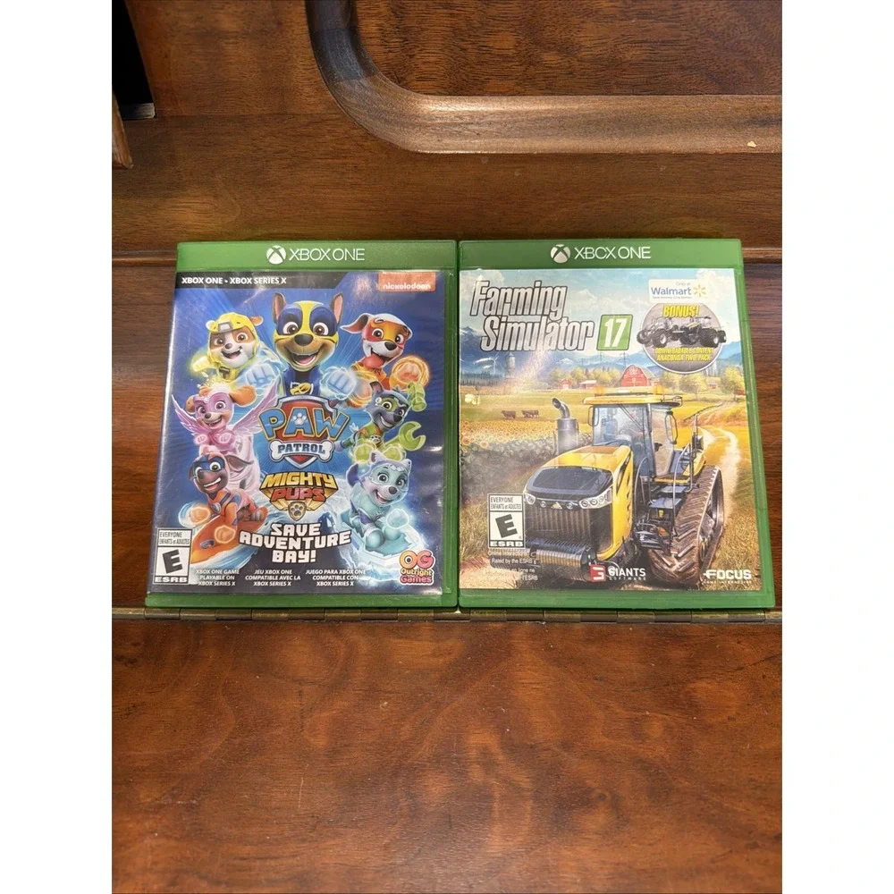 2- XBOX Games Farming Simulator 17/Paw Patrol